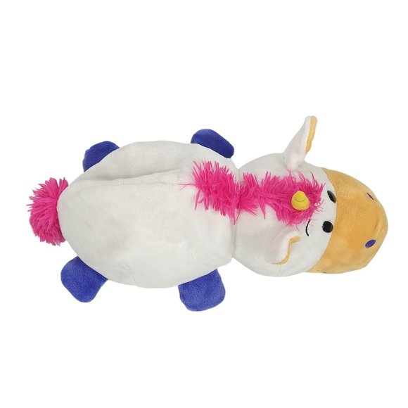 Jay At Play FlipaZoo Imogen Dragon Persephone Unicorn 2 In 1 Plush Stuffed Toy - Picture 10 of 13